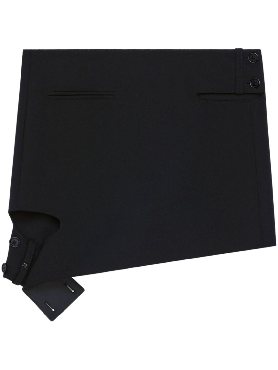 Courrèges юбка мини с вырезами, черный
Courrèges юбка мини с вырезами, черный