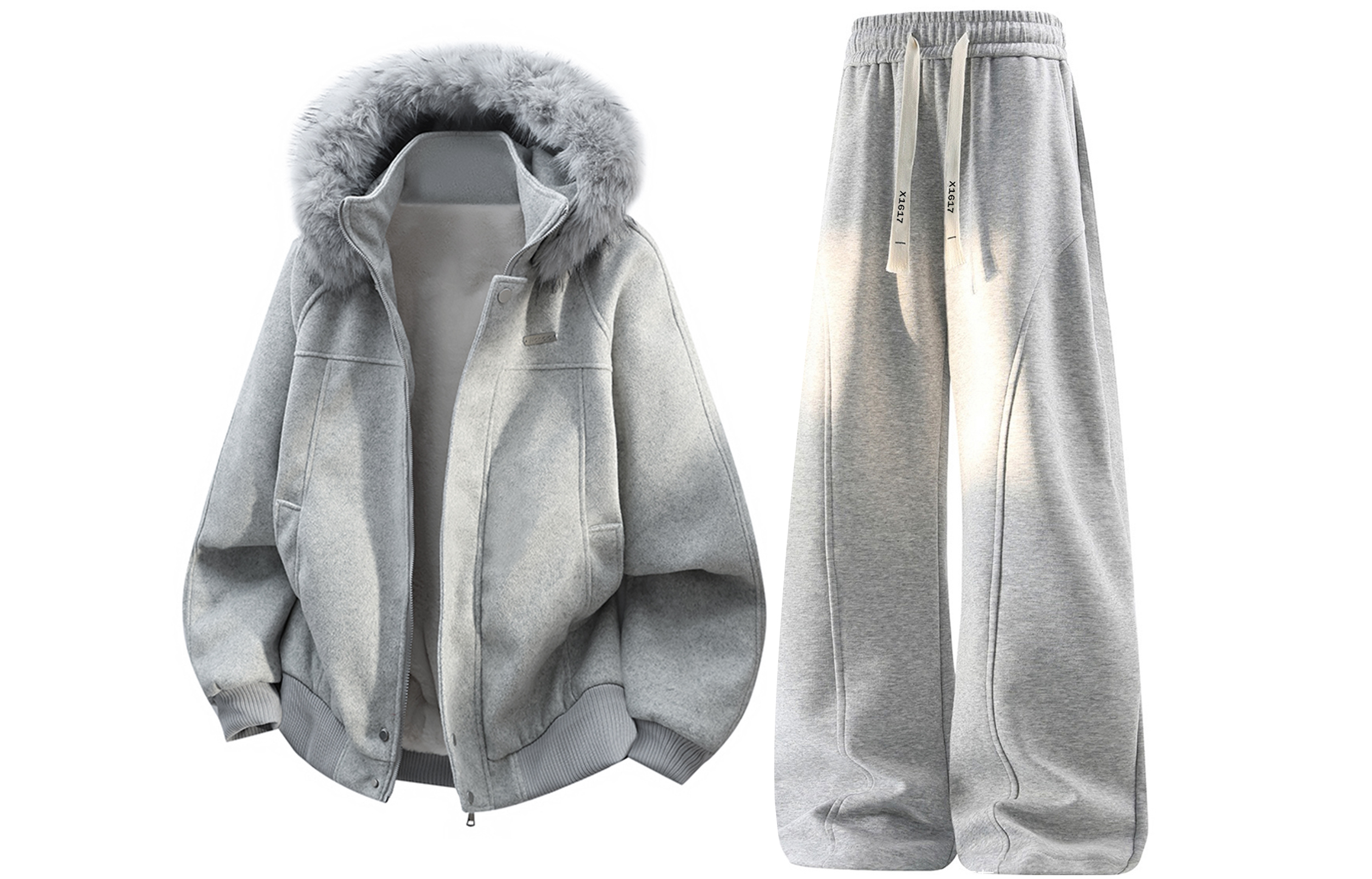 Толстовка Casual Sportswear утепленная с флисовой подкладкой X1617, светло-серый sweatshirt+светло-серый pants
Толстовка Casual Sportswear утепленная с флисовой подкладкой X1617, светло-серый sweatshirt+светло-серый pants