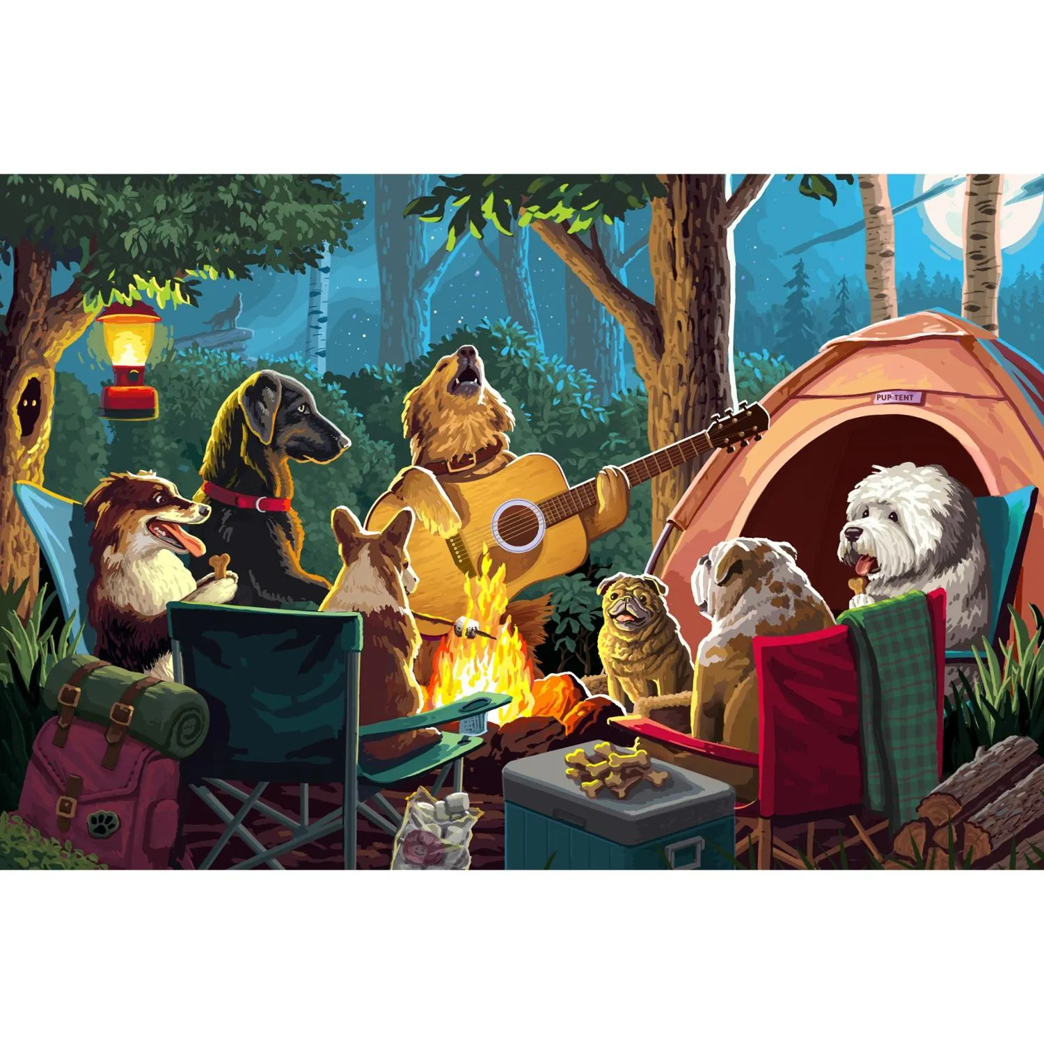 Пазл "Собаки у костра" - 1000 деталей Lantern Press, None
Пазл "Собаки у костра" - 1000 деталей Lantern Press, None