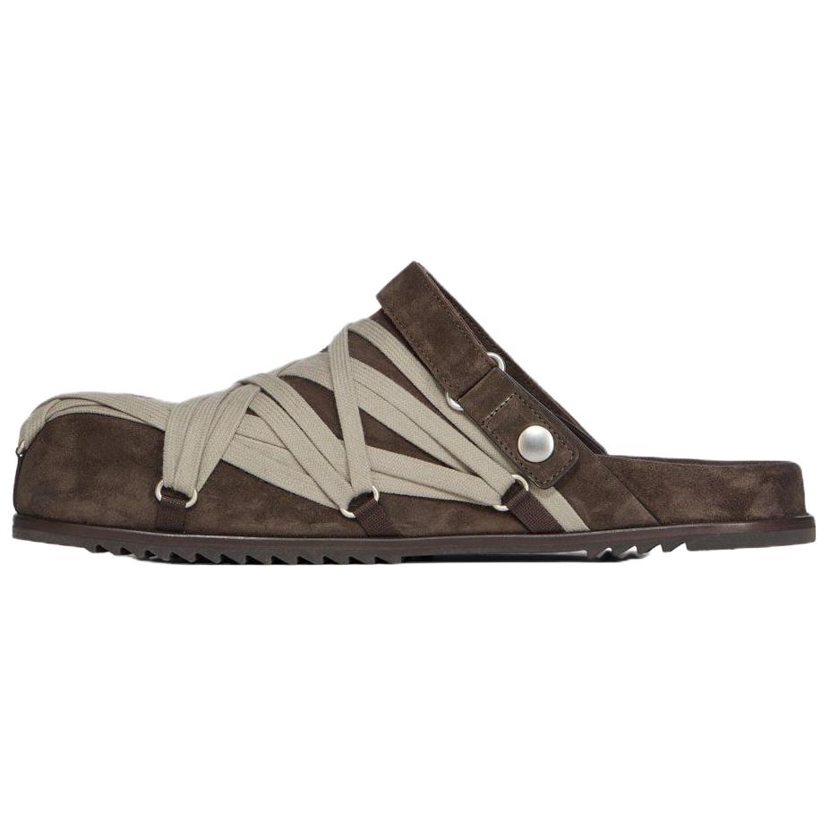 RICK OWENS RO Closed Toe Slippers мужские коричневые
RICK OWENS RO Closed Toe Slippers мужские коричневые