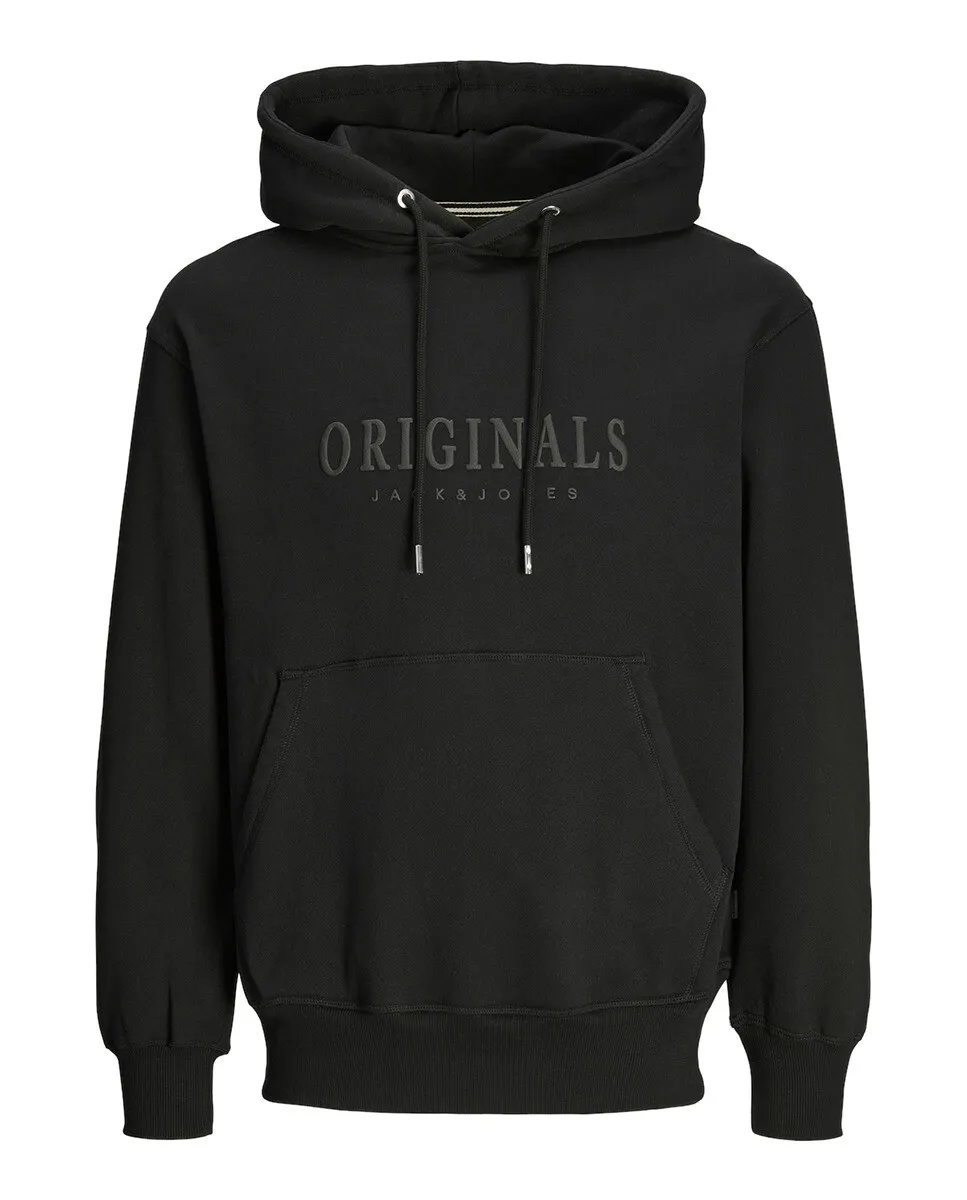 Мужская толстовка с капюшоном и длинными рукавами с принтом спереди Jack & Jones, черный
Мужская толстовка с капюшоном и длинными рукавами с принтом спереди Jack & Jones, черный