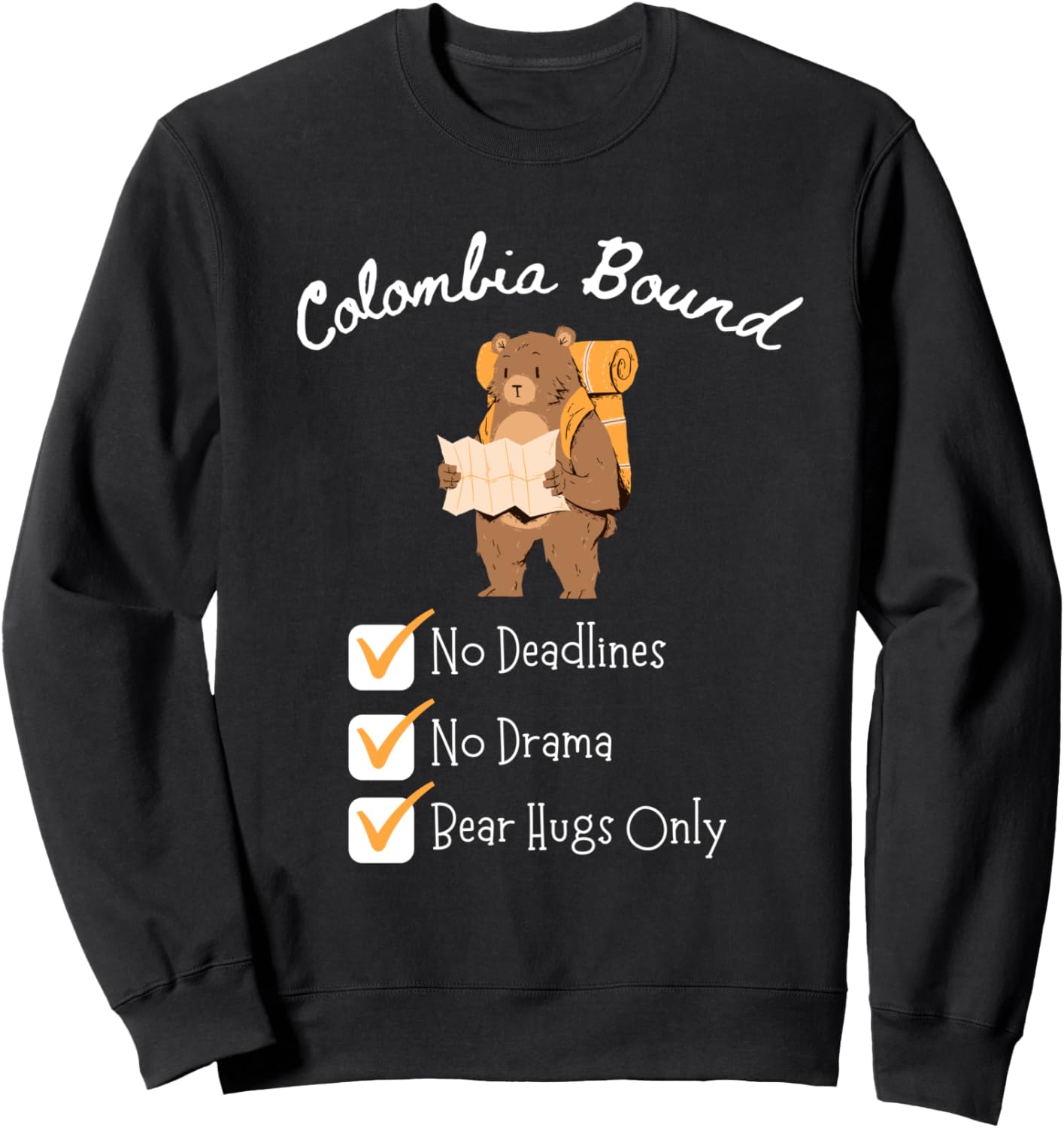 Толстовка Columbia Vacation Bear Hugs Only, черная, размер S Cute Colombia Vacation Bear Hugs Only Colombia Co
Толстовка Columbia Vacation Bear Hugs Only, черная, размер S Cute Colombia Vacation Bear Hugs Only Colombia Co