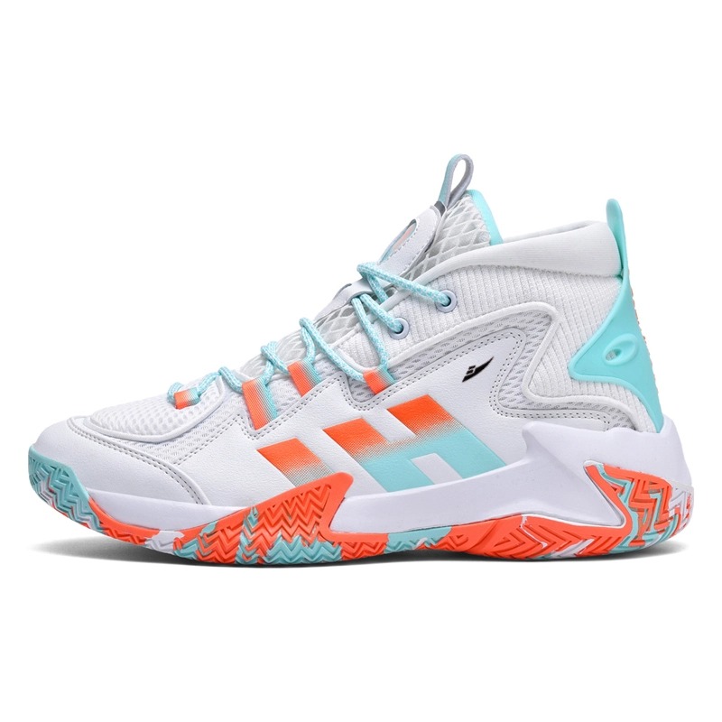 Kuding Амортизирующие нескользящие износостойкие дышащие баскетбольные кроссовки мужские высокие бело-оранжевые, цвет White Orange
Kuding Амортизирующие нескользящие износостойкие дышащие баскетбольные кроссовки мужские высокие бело-оранжевые, цвет White Orange