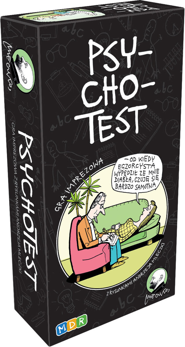 Психотест MDR-игра для вечеринок MDR Dystrybucja
Психотест MDR-игра для вечеринок MDR Dystrybucja