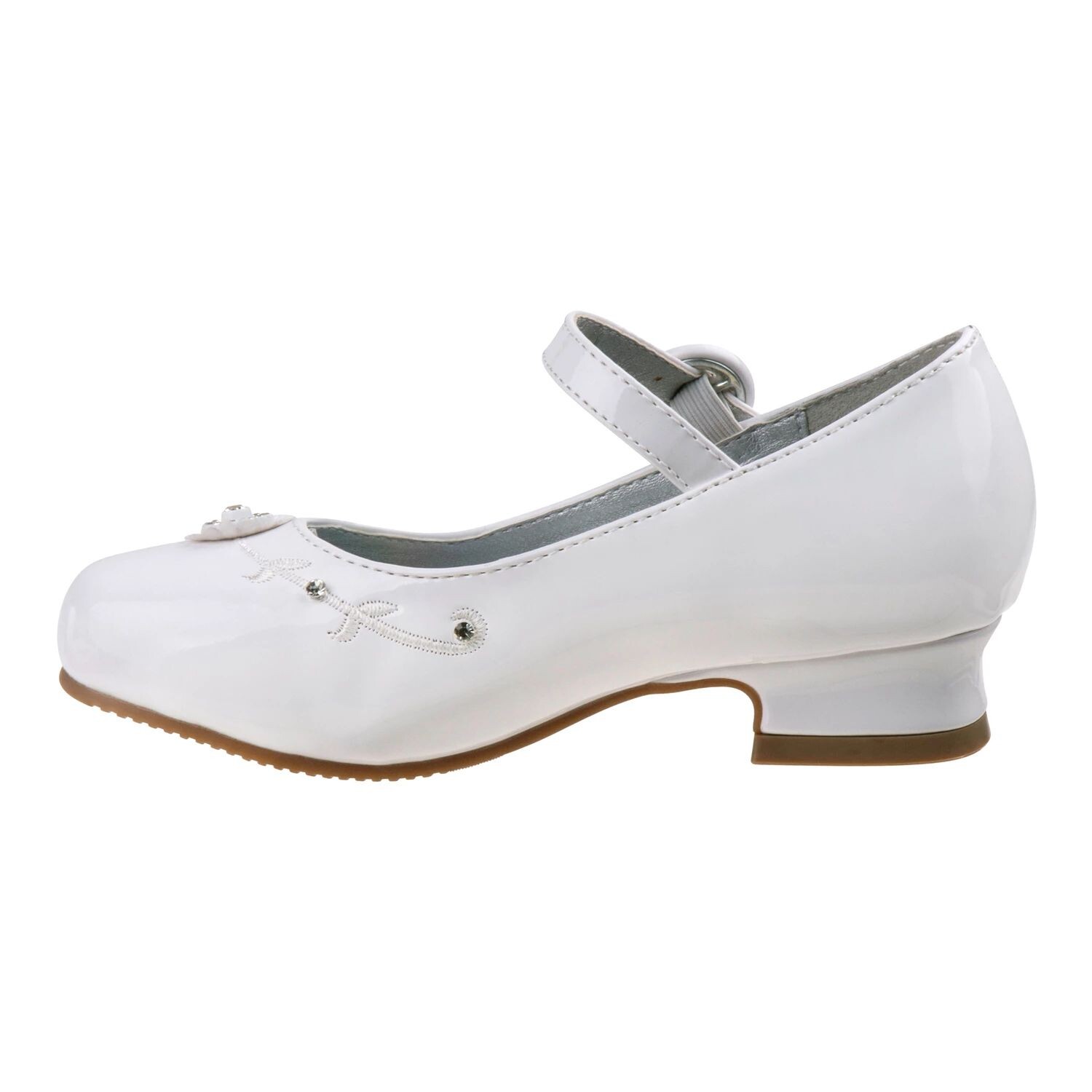 Туфли для девочек Josmo Josmo Мэри Джейн с вышивкой, белый
Туфли для девочек Josmo Josmo Мэри Джейн с вышивкой, белый