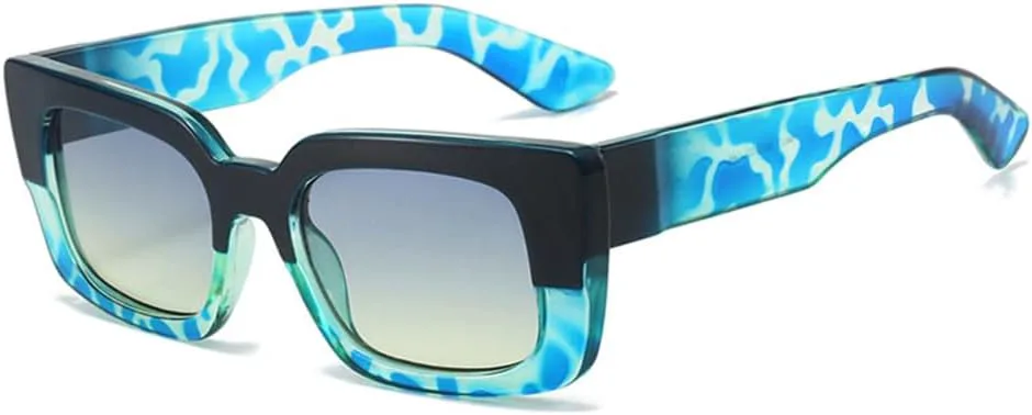 Женские солнцезащитные очки с двухцветным градиентом, защита от ультрафиолета UV400, в стиле ретро-панк с леопардовым принтом LANGSER, Black Blue Leopard
Женские солнцезащитные очки с двухцветным градиентом, защита от ультрафиолета UV400, в стиле ретро-панк с леопардовым принтом LANGSER, Black Blue Leopard
