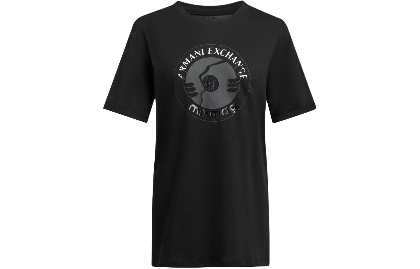 SS24 Футболка женская черная ARMANI EXCHANGE
SS24 Футболка женская черная ARMANI EXCHANGE