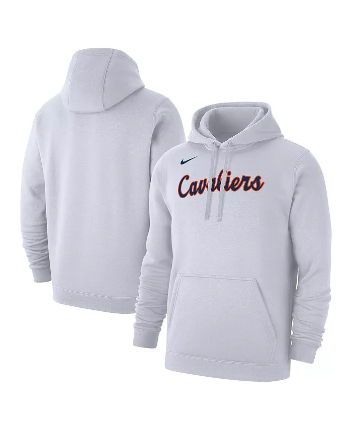Мужская белая толстовка с капюшоном Virginia Cavaliers Club Fleece с логотипом Nike
Мужская белая толстовка с капюшоном Virginia Cavaliers Club Fleece с логотипом Nike
