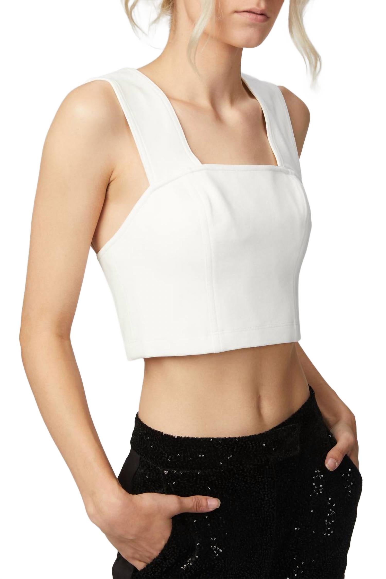 Укороченный топ Ren в цвете Off-White ALLEN SCHWARTZ
Укороченный топ Ren в цвете Off-White ALLEN SCHWARTZ