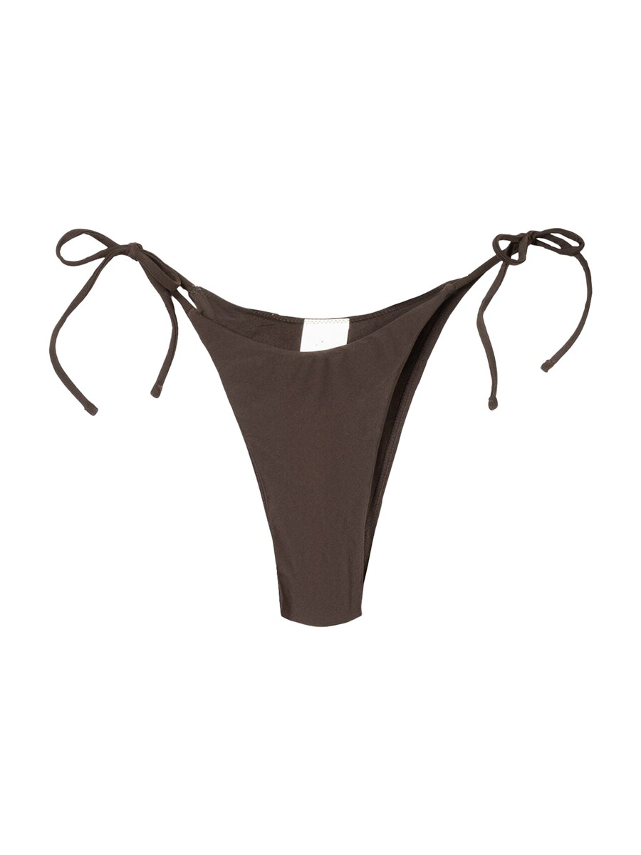 Плавки бикини Bershka, темно-коричневый 
Плавки бикини Bershka, темно-коричневый