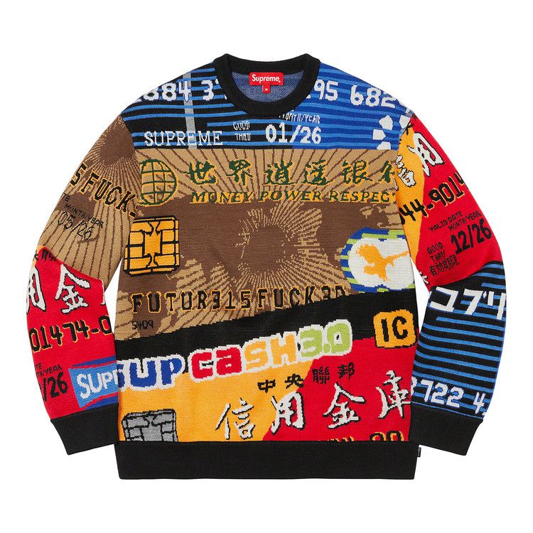 Свитер Supreme Credit Cards Sweater 'Black'
Свитер Supreme Credit Cards Sweater 'Black'