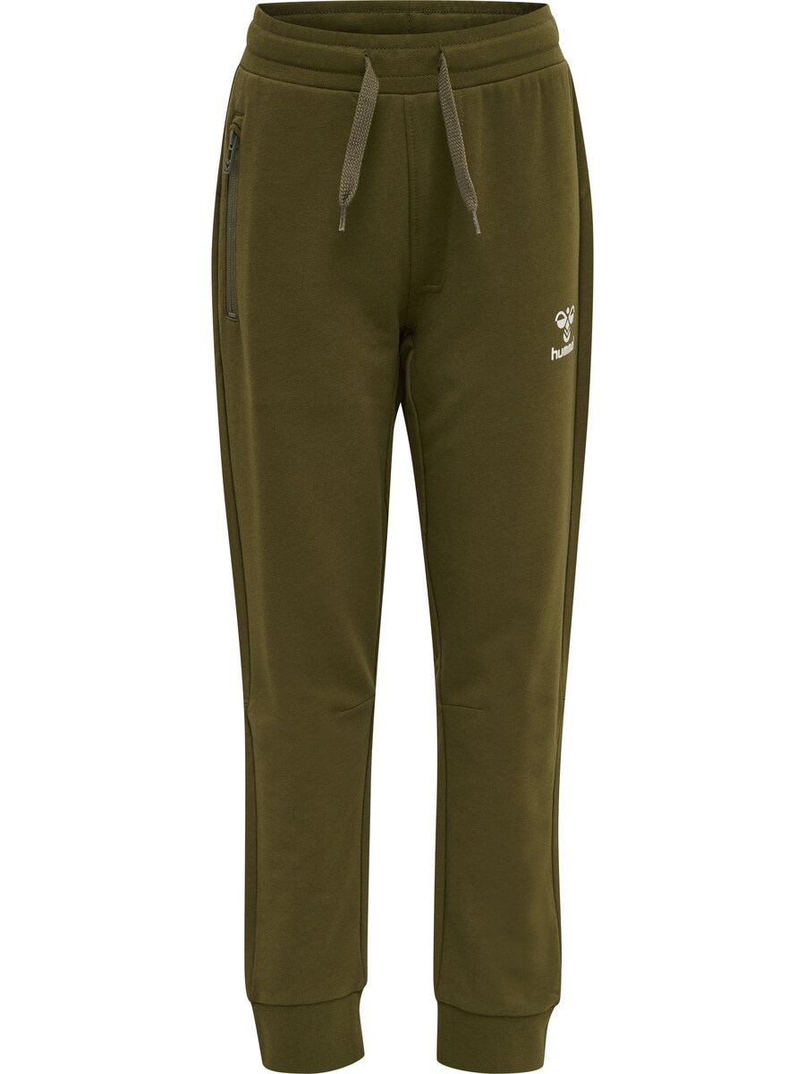 Обычные тренировочные брюки Hummel, оливковый 
Обычные тренировочные брюки Hummel, оливковый