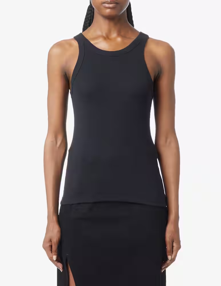 Майка с изогнутыми ребрами TOTEME, черный
Майка с изогнутыми ребрами TOTEME, черный