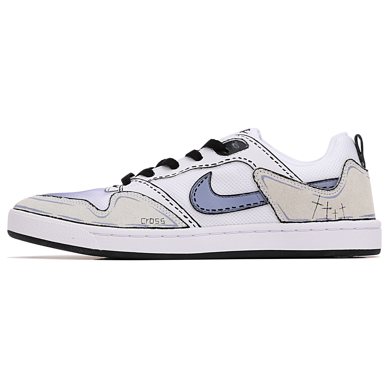 Кроссовки Nike SB Alleyoop Skateboarding Shoes Men Low-top White/purple, сиреневый/фиолетовый/белый
Кроссовки Nike SB Alleyoop Skateboarding Shoes Men Low-top White/purple, сиреневый/фиолетовый/белый