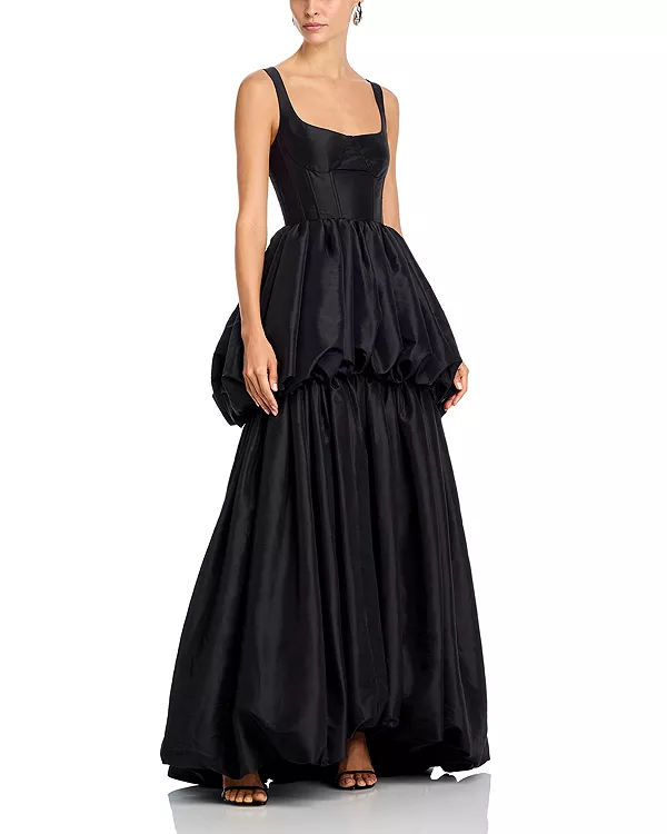 Платье Табиты с двойным пузырьком Simkhai, черный
Платье Табиты с двойным пузырьком Simkhai, черный