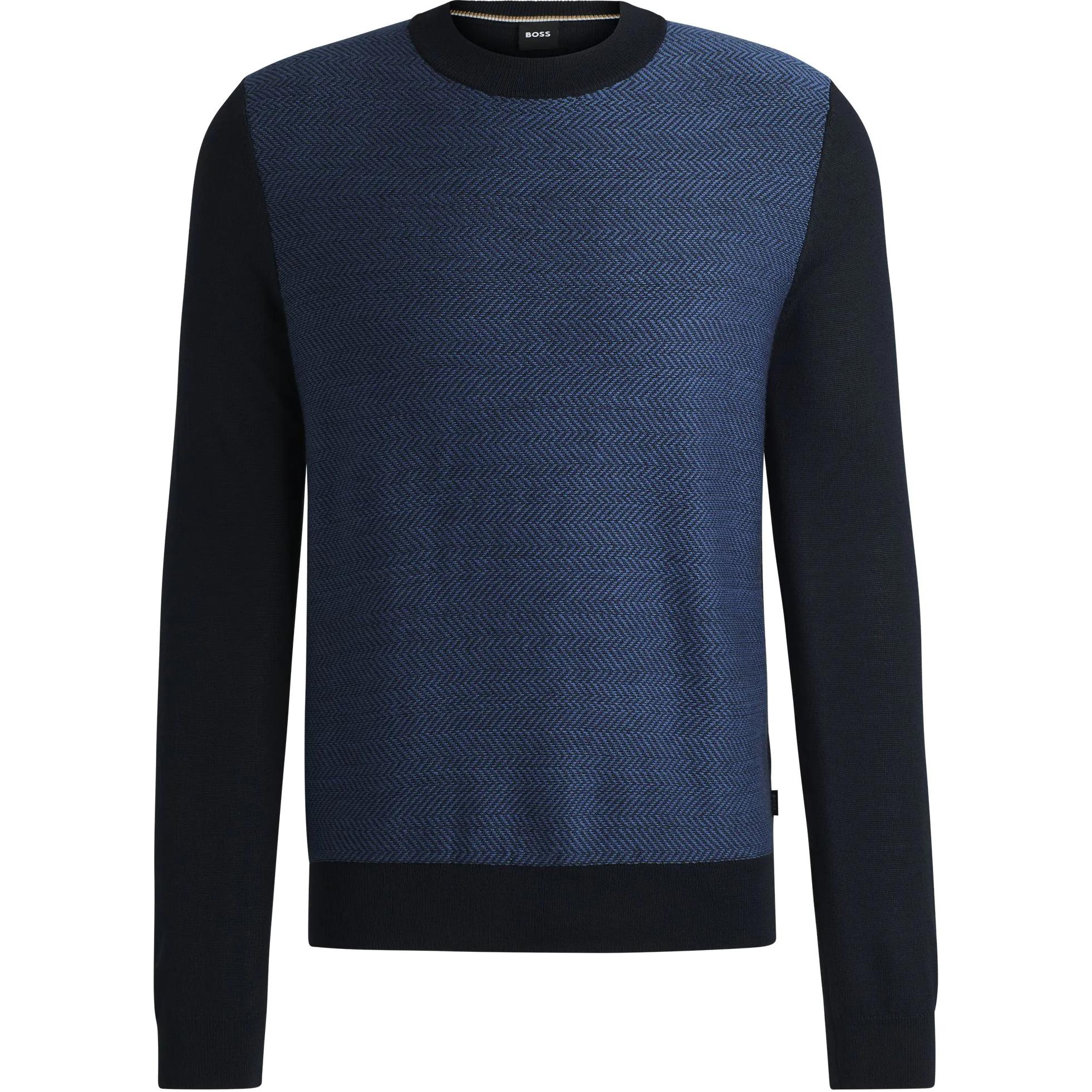 HUGO BOSS Свитер мужской синий черный
HUGO BOSS Свитер мужской синий черный