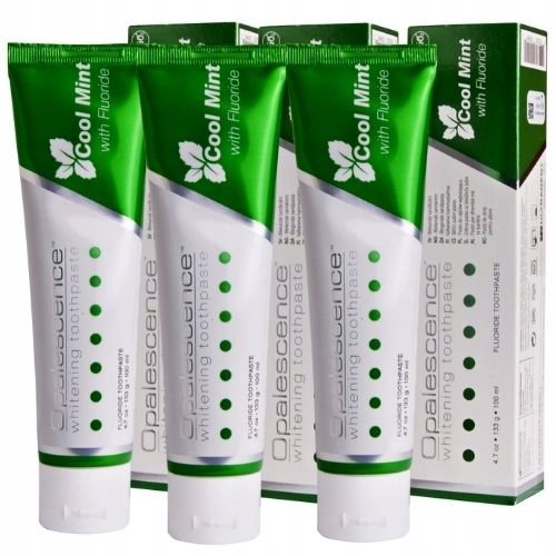 Отбеливающая зубная паста OPALESCENCE COOL MINT 133 г x3 
Отбеливающая зубная паста OPALESCENCE COOL MINT 133 г x3