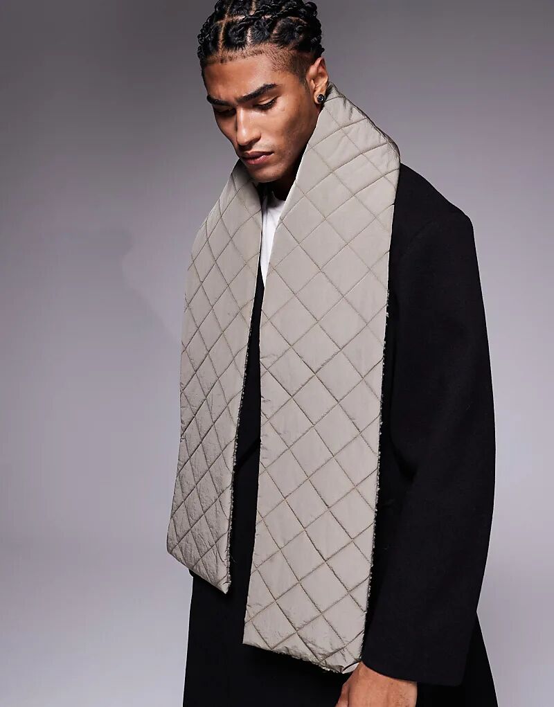 Стеганый шарф ASOS DESIGN нейтрального цвета
Стеганый шарф ASOS DESIGN нейтрального цвета