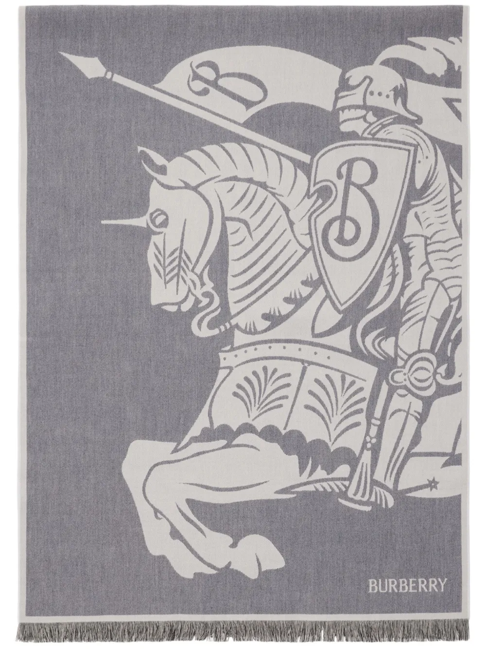 Шерстяной шарф EKD Burberry, серый
Шерстяной шарф EKD Burberry, серый