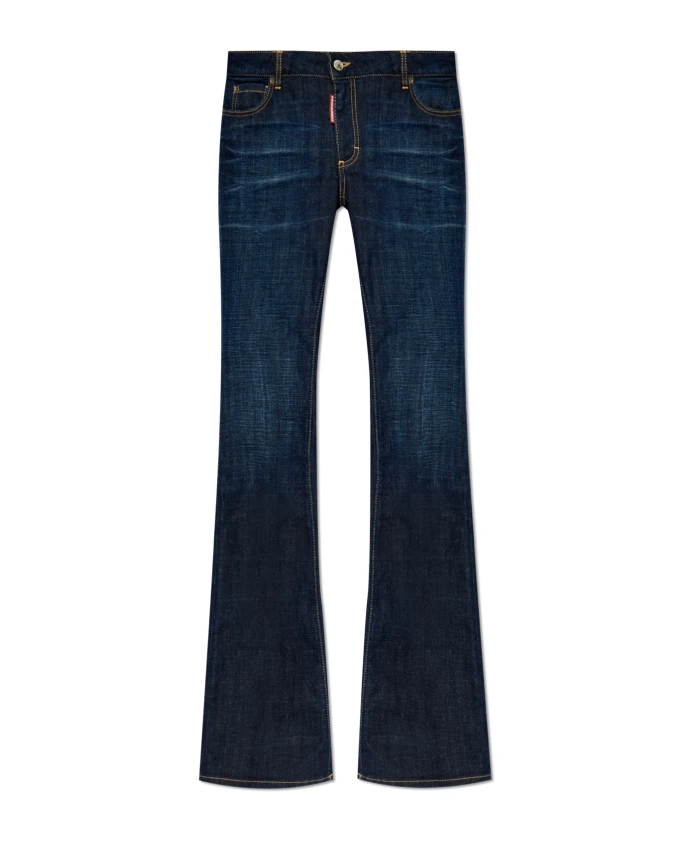 Расклешенные джинсы со средней талией Dsquared2, синий
Расклешенные джинсы со средней талией Dsquared2, синий