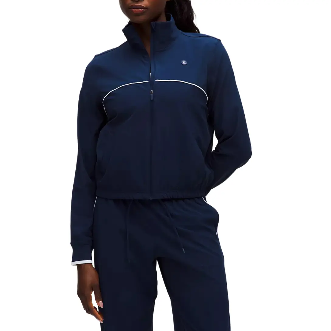 Куртка Court Rival Tennis Track Lululemon, синий/белый
Куртка Court Rival Tennis Track Lululemon, синий/белый