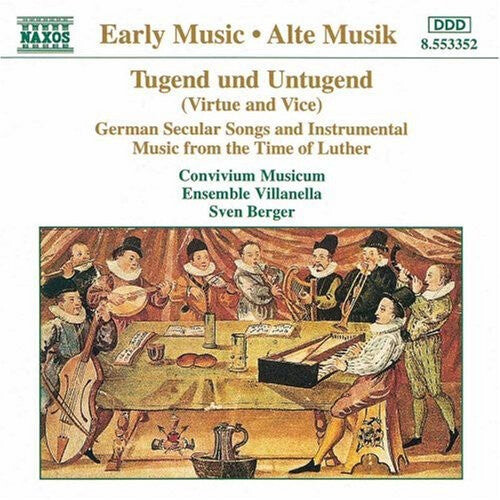 CD диск Berger / Ensemble Villanella / Convivium Musicum: Virtue & Vice 
CD диск Berger / Ensemble Villanella / Convivium Musicum: Virtue & Vice