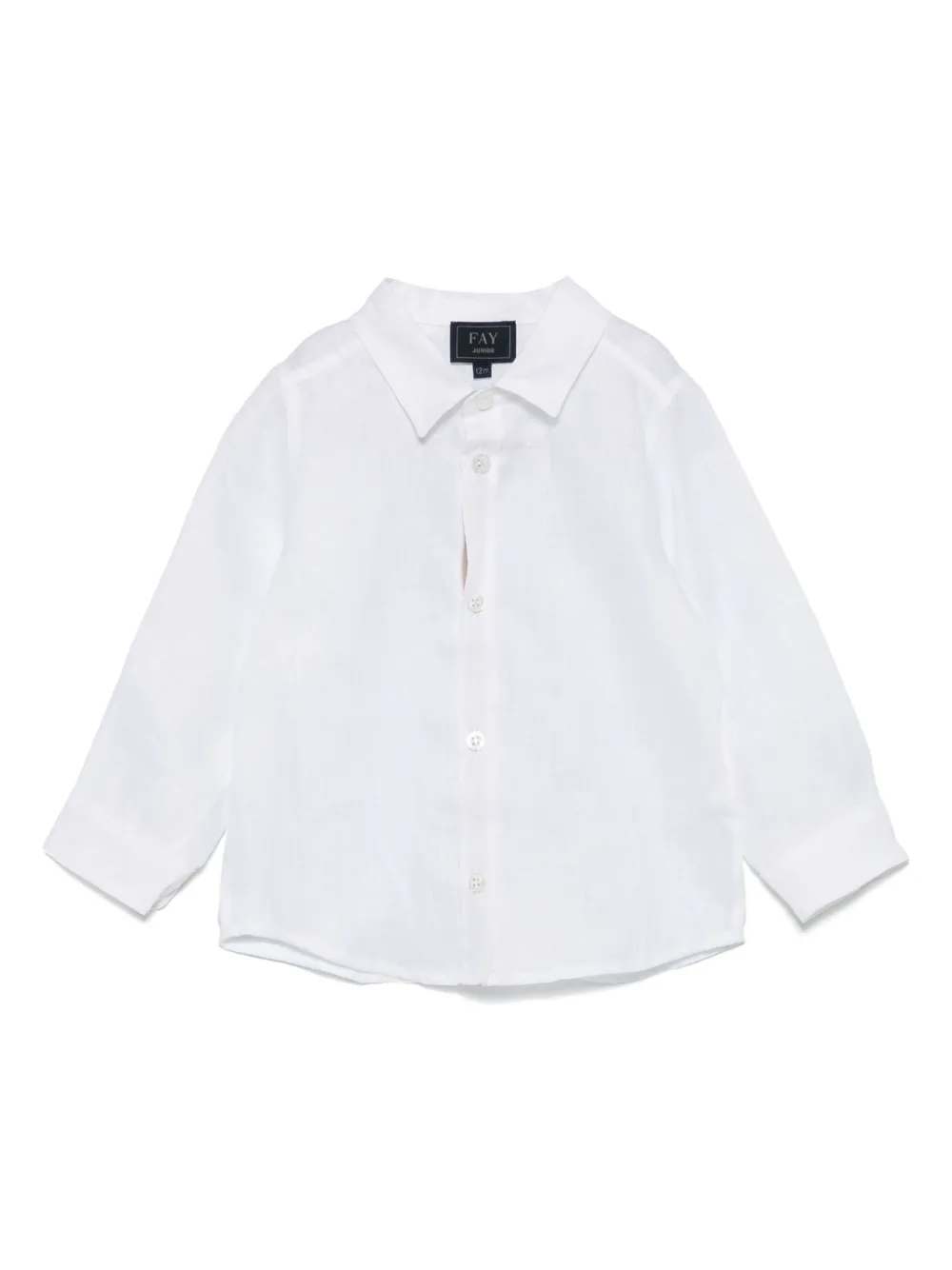 Льняная рубашка Fay Kids, белый
Льняная рубашка Fay Kids, белый