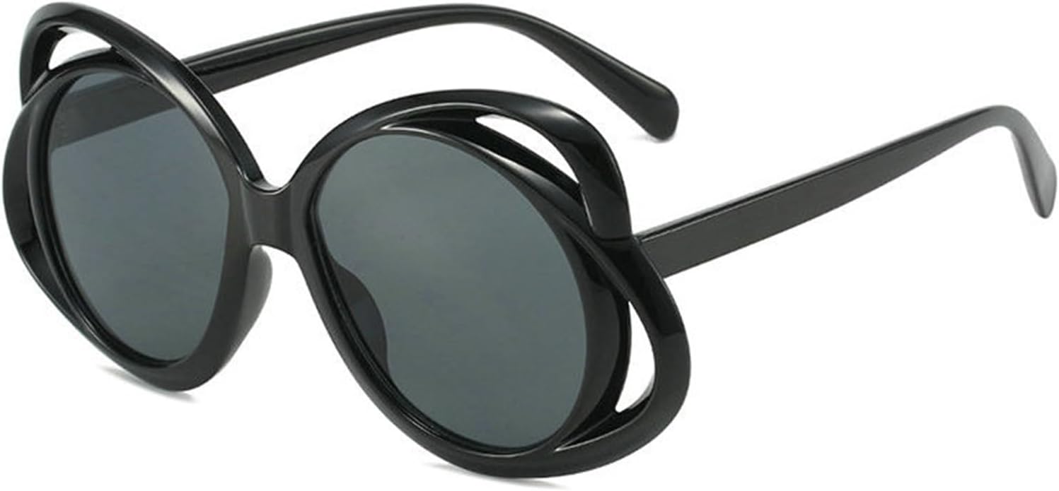 Солнцезащитные очки Willochra с круглым цветком для женщин, с полыми дужками, в стиле панк, солнцезащитные очки для мужчин, большая оправа, винтажные очки, защита от ультрафиолета UV400, Black
Солнцезащитные очки Willochra с круглым цветком для женщин, с полыми дужками, в стиле панк, солнцезащитные очки для мужчин, большая оправа, винтажные очки, защита от ультрафиолета UV400, Black