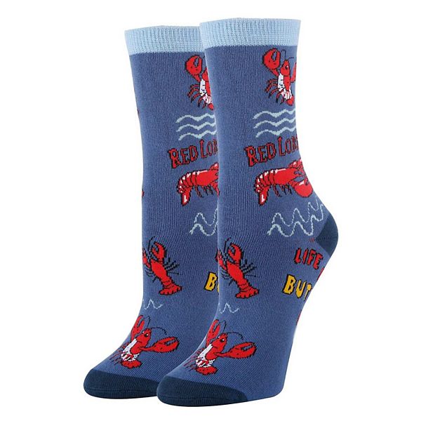 Женские носки Crew -red lobstah Oooh Yeah Socks
Женские носки Crew -red lobstah Oooh Yeah Socks