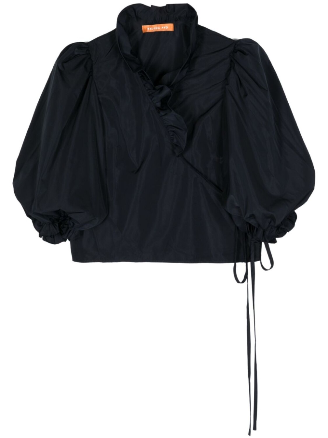 Rejina Pyo блузка Luna с запахом и оборками, синий
Rejina Pyo блузка Luna с запахом и оборками, синий