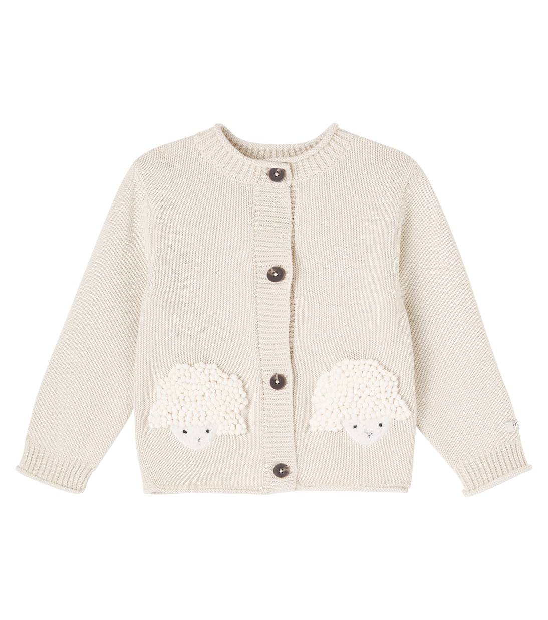 Хлопковый кардиган Baby Dieck Donsje, White Sand
Хлопковый кардиган Baby Dieck Donsje, White Sand