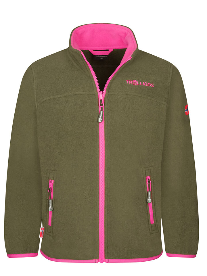 Флисовая куртка Trollkids Oppdal XT, хаки
Флисовая куртка Trollkids Oppdal XT, хаки