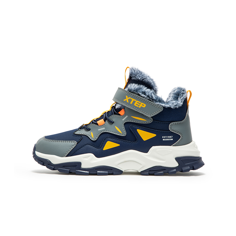 Нескользящие износостойкие высокие детские кроссовки для повседневной жизни XTEP, синий/серый
Нескользящие износостойкие высокие детские кроссовки для повседневной жизни XTEP, синий/серый