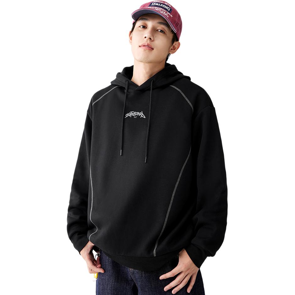 361° Толстовка мужская Super Black с капюшоном Moderate Regular
361° Толстовка мужская Super Black с капюшоном Moderate Regular