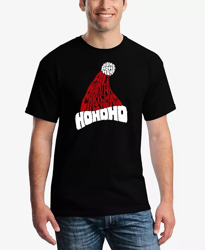 Мужская футболка с надписью «Все, что я хочу на Рождество — это ты» LA Pop Art, черный
Мужская футболка с надписью «Все, что я хочу на Рождество — это ты» LA Pop Art, черный