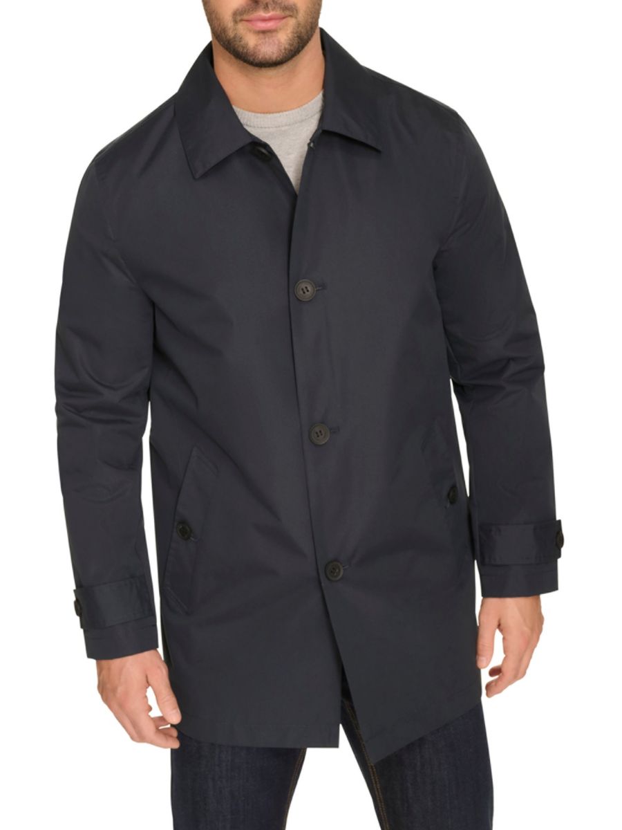 Куртка-макинтош City Rain средней длины Cole Haan, темно-синий
Куртка-макинтош City Rain средней длины Cole Haan, темно-синий