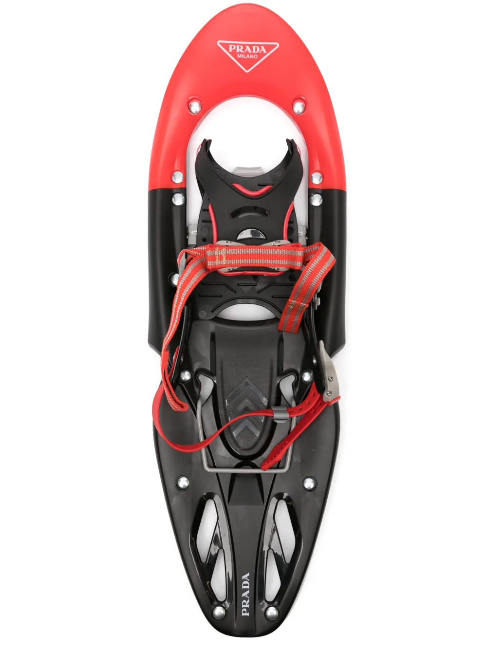 Ледоступы в стиле колор-блок с логотипом Prada, черный
Ледоступы в стиле колор-блок с логотипом Prada, черный