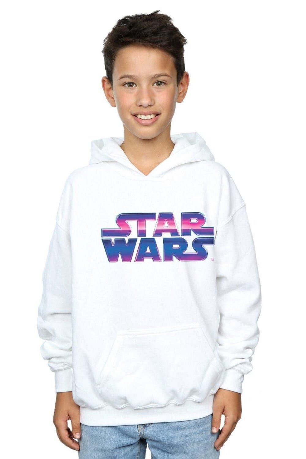 Толстовка с неоновым логотипом Star Wars, белый
Толстовка с неоновым логотипом Star Wars, белый