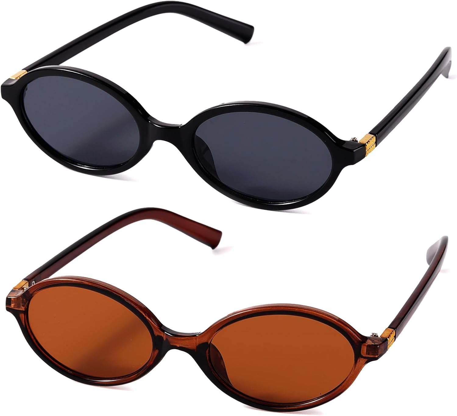 Солнцезащитные очки Thalarion Retro Oval для женщин, винтажный дизайн 90-х, модные солнцезащитные очки в стиле Y2k, защита от УФ-излучения, круглые, симпатичные, A1(black/Grey+brown/Brown)
Солнцезащитные очки Thalarion Retro Oval для женщин, винтажный дизайн 90-х, модные солнцезащитные очки в стиле Y2k, защита от УФ-излучения, круглые, симпатичные, A1(black/Grey+brown/Brown)
