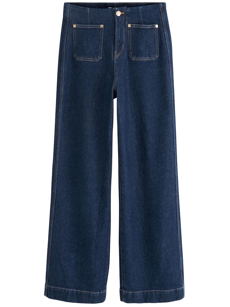 Джинсы с широкими штанинами Next, темно-синий
Джинсы с широкими штанинами Next, темно-синий