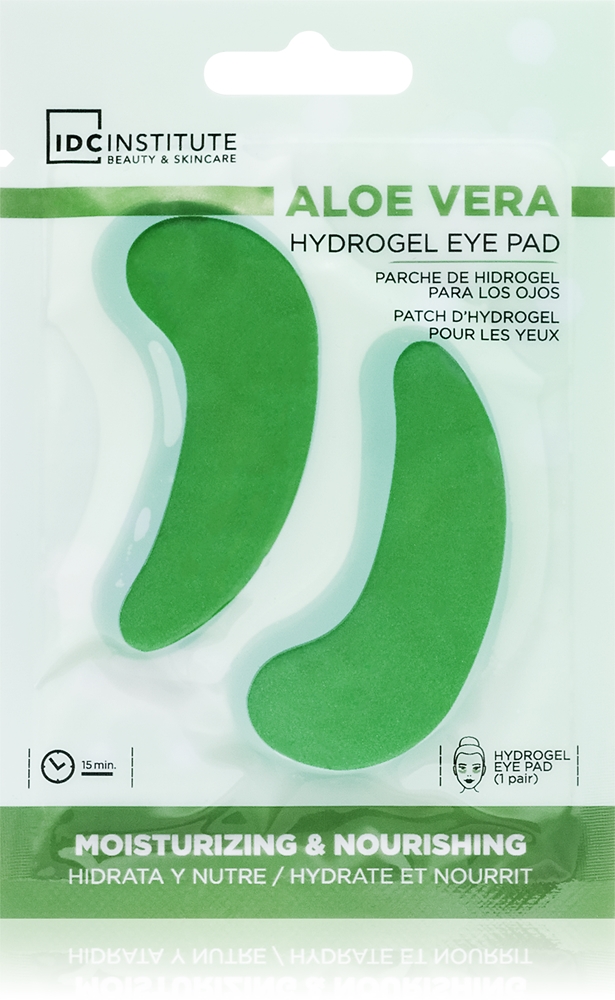 Гидрогелевые подушечки для глаз с алоэ вера Idc Institute, 1 pora
Гидрогелевые подушечки для глаз с алоэ вера Idc Institute, 1 pora