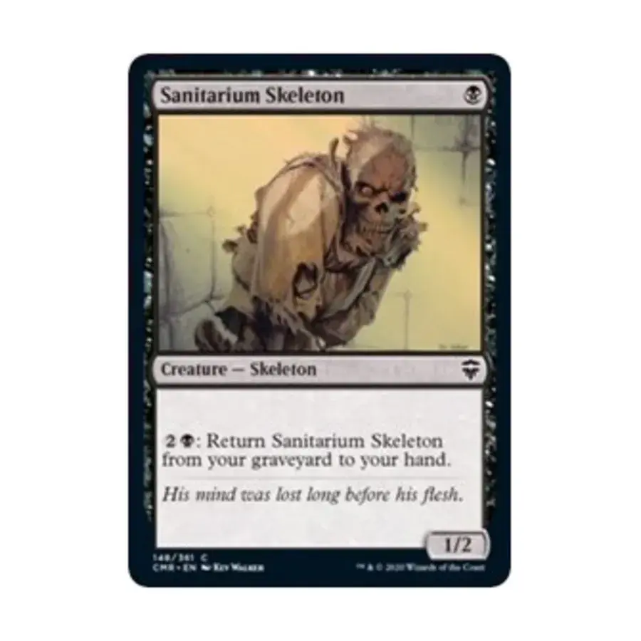 CCG Скелет из санатория (С), MTG - Commander Legends
CCG Скелет из санатория (С), MTG - Commander Legends