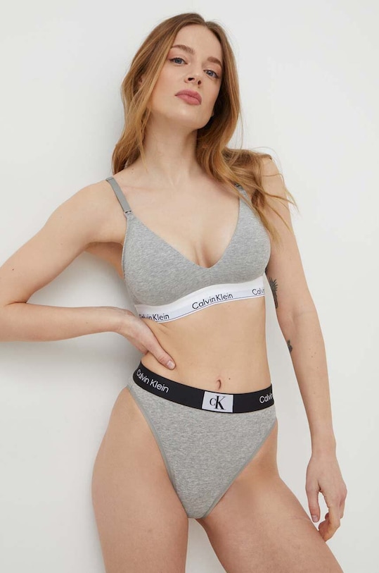 Бюстгальтер для кормления Calvin Klein Underwear, серый
Бюстгальтер для кормления Calvin Klein Underwear, серый