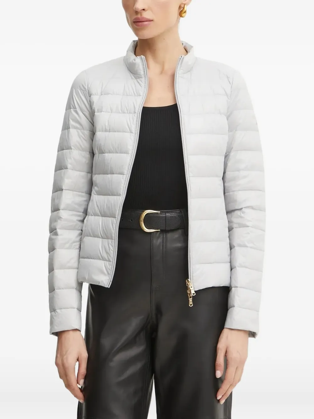 Стеганая куртка на молнии спереди Patrizia Pepe, серый
Стеганая куртка на молнии спереди Patrizia Pepe, серый