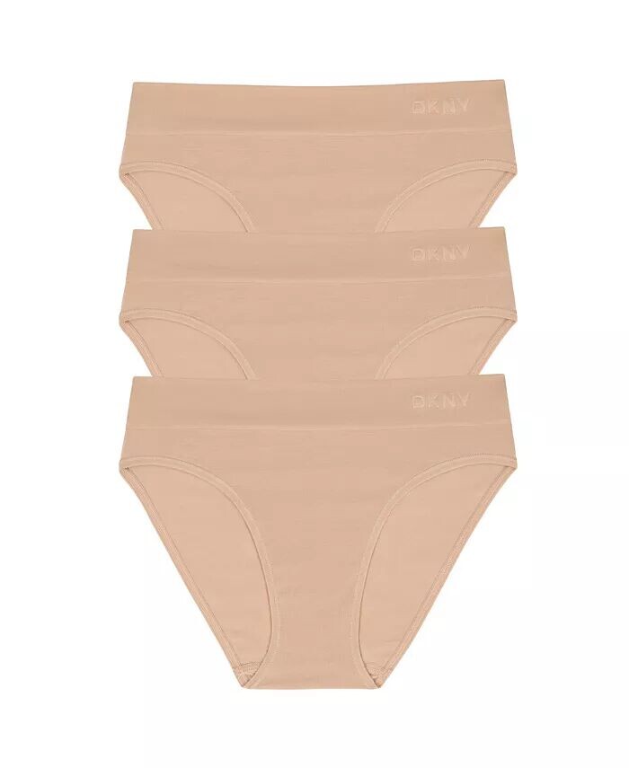 Женские бесшовные трусики-бикини Litewear Hi Cut DKNY, коричневый/бежевый
Женские бесшовные трусики-бикини Litewear Hi Cut DKNY, коричневый/бежевый