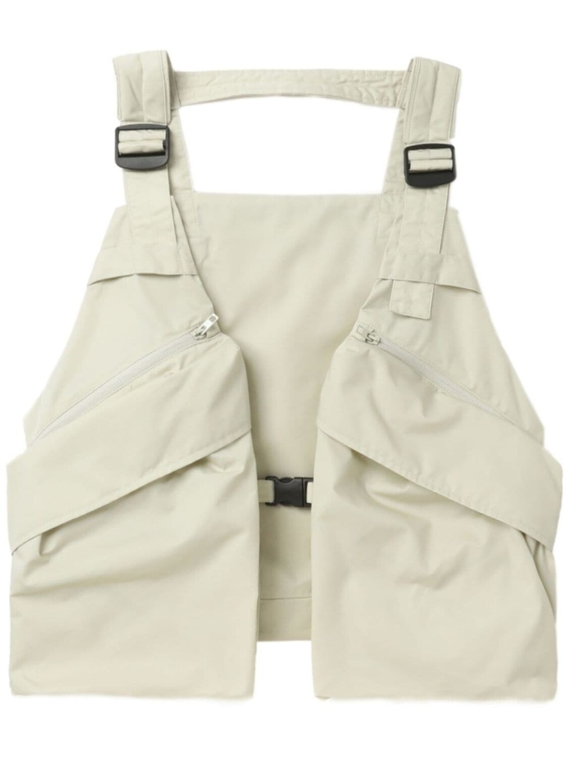 Габардиновый жилет с несколькими карманами LEMAIRE, белый
Габардиновый жилет с несколькими карманами LEMAIRE, белый