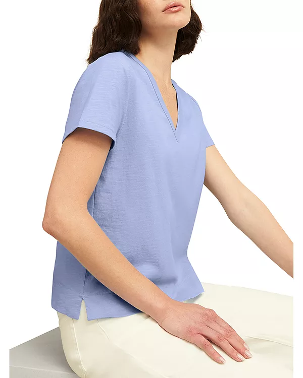 Футболка Arianna из ткани с фактурой "слаб". Hobbs London, синий
Футболка Arianna из ткани с фактурой "слаб". Hobbs London, синий