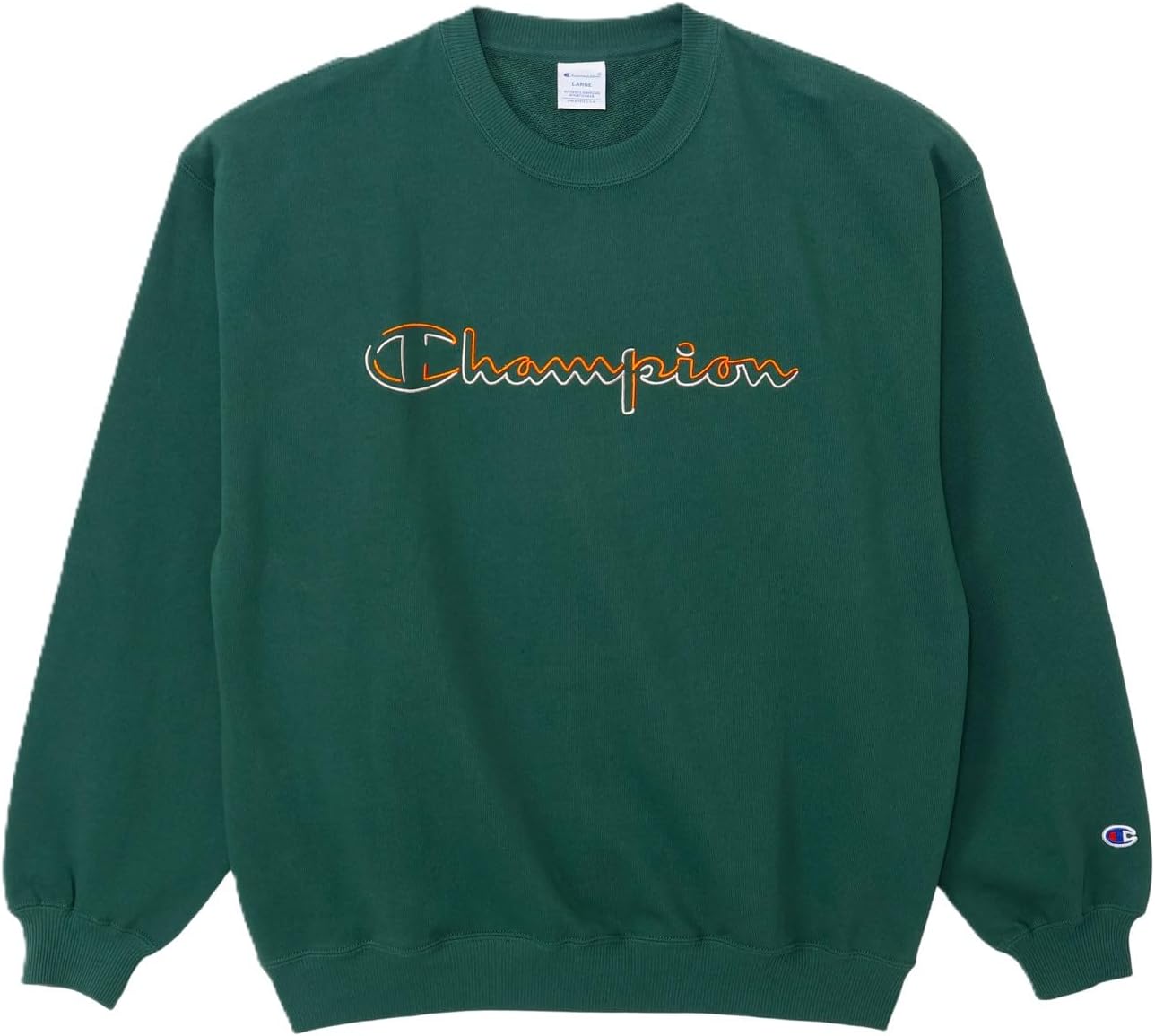 Мужская толстовка Champion C3-C010, с длинным рукавом, 100% хлопок, вышитый логотип, круглый вырез, в спортивном стиле, темно-зеленый
Мужская толстовка Champion C3-C010, с длинным рукавом, 100% хлопок, вышитый логотип, круглый вырез, в спортивном стиле, темно-зеленый
