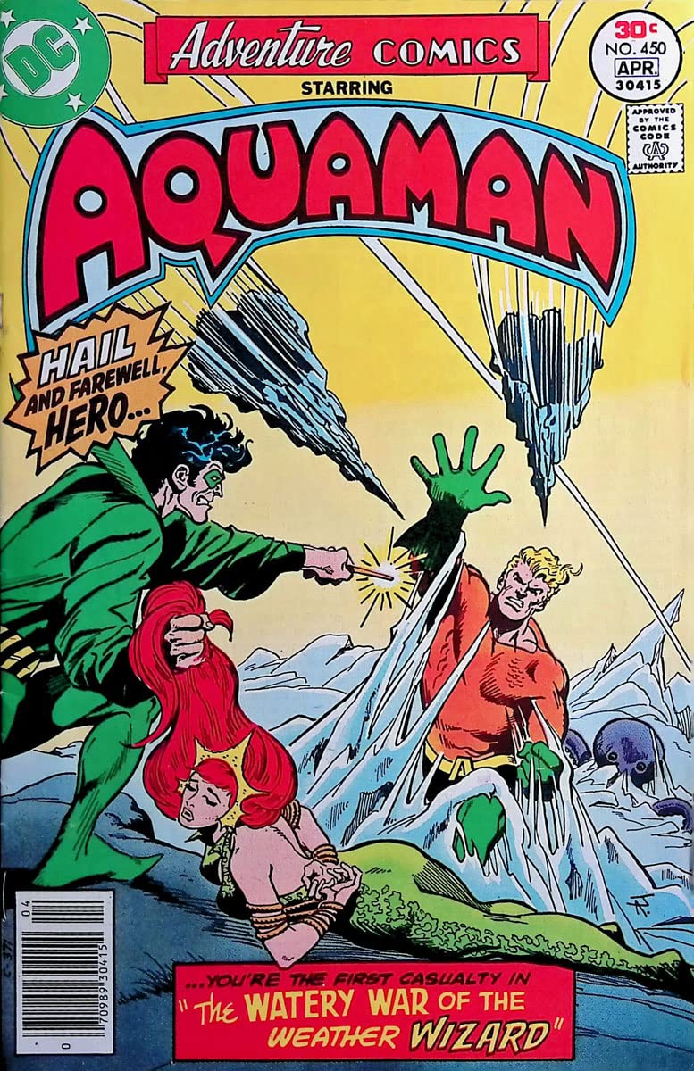 Adventure Comics Starring Aquaman Vol. 43 No. 450 (#450), Mar.-Apr. 1977 (DC)
Adventure Comics Starring Aquaman Vol. 43 No. 450 (#450), Mar.-Apr. 1977 (DC)