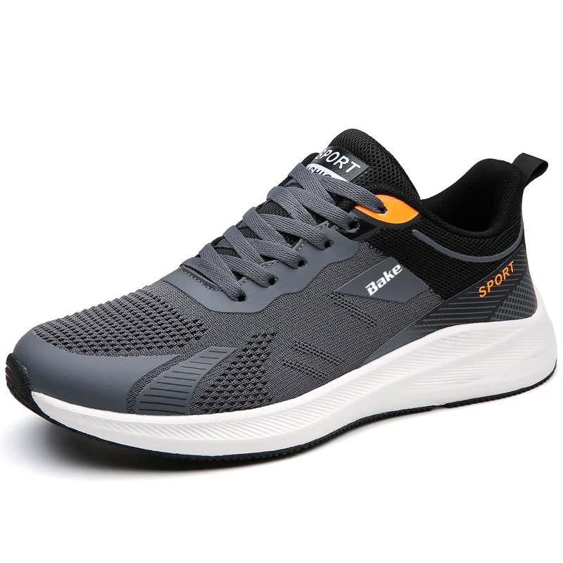BAKE Дышащие повседневные кроссовки с амортизацией мужские серые, цвет Gray
BAKE Дышащие повседневные кроссовки с амортизацией мужские серые, цвет Gray